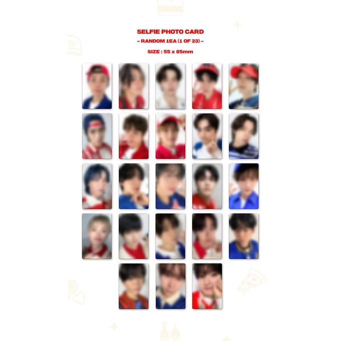 NCT - NCT ZONE Couponkaart PIZZA BOY ver. red