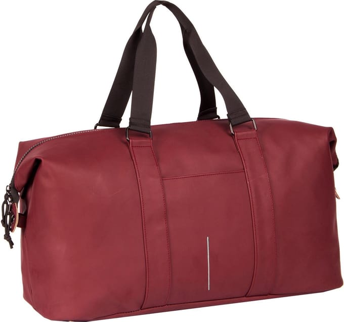 New Rebels ® Mart Weekender - Weekendtas - Reistas - Waterafstotend - Polyurethaan - Burgundy