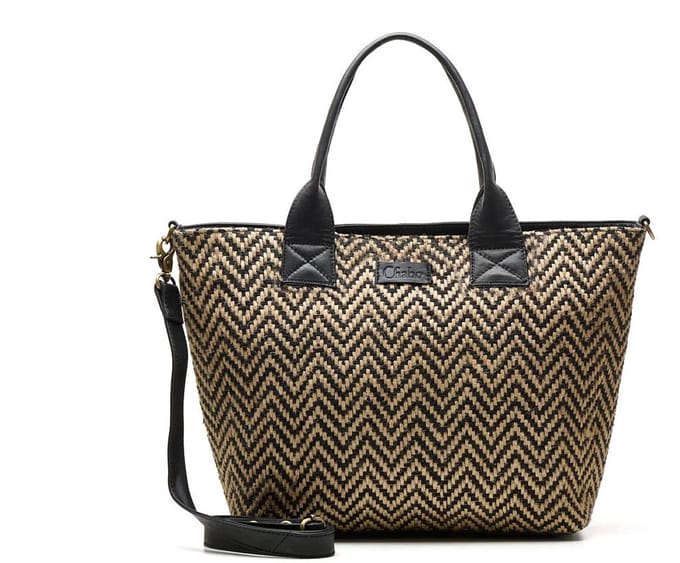 Chabo Bags Romio Jaquard Shopper 14'' Zwart