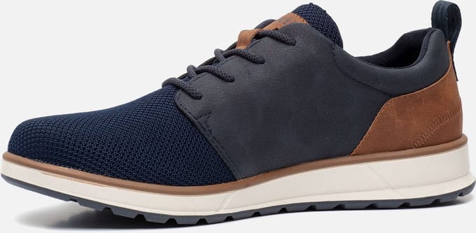 Bugatti Artic Sneakers blauw Textiel - Maat 48