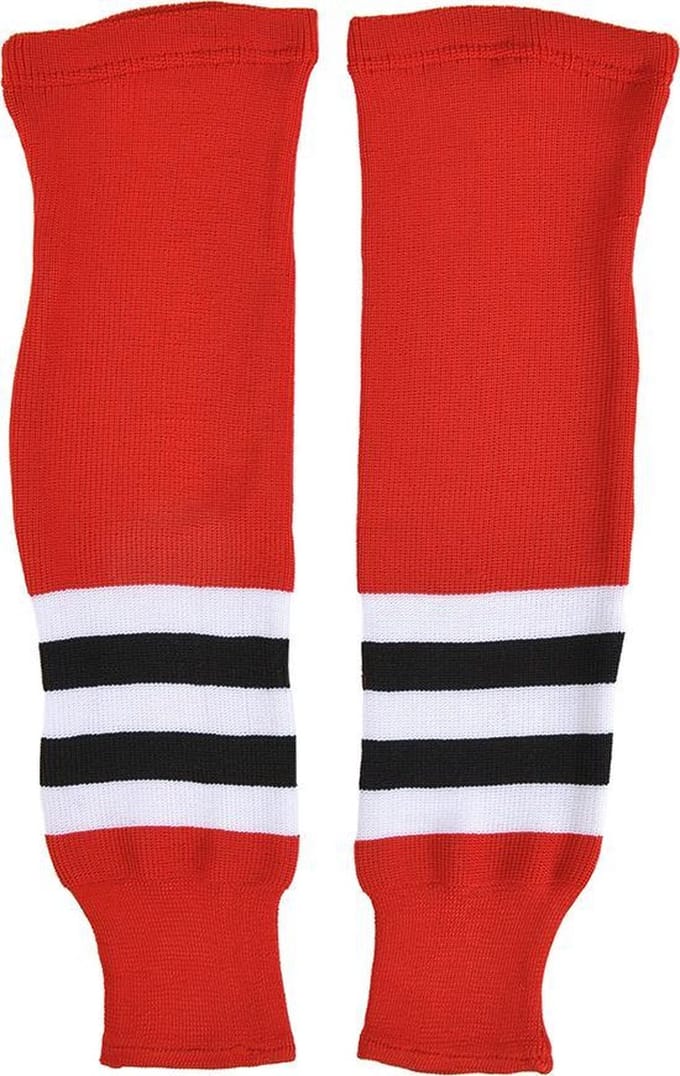 IJshockey sokken Junior Chicago Blackhawks rood/zwart/wit