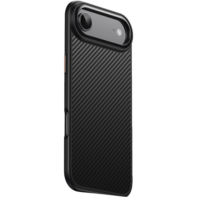 Mocaa Apple iPhone Air Slim Carbon Pantser MagSafe Case Zwart