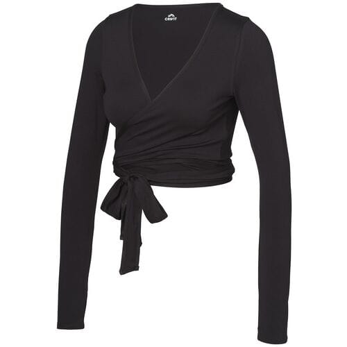 CRIVIT Dames sporttop (Zwart, XS (32/34))