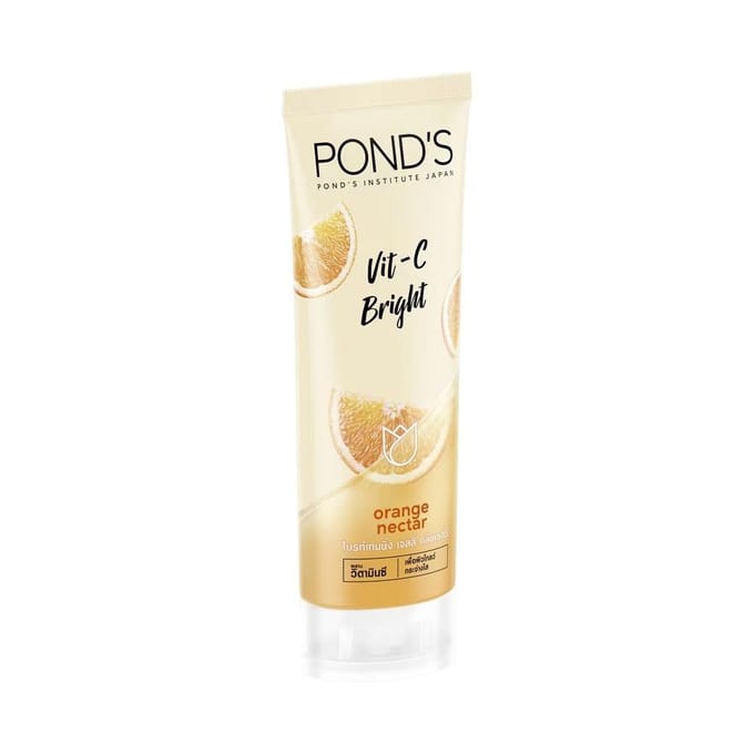 Pond's Vit-C Bright Orange Nectar Jelly Cleanser 100 g. 100 g. beige