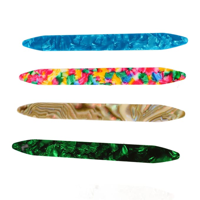 5 Stuks Oud Plectrum Plectrum Professioneel Patroon Bedrukt Oud Plectrum Plectrum Set voor Schooloptreden white