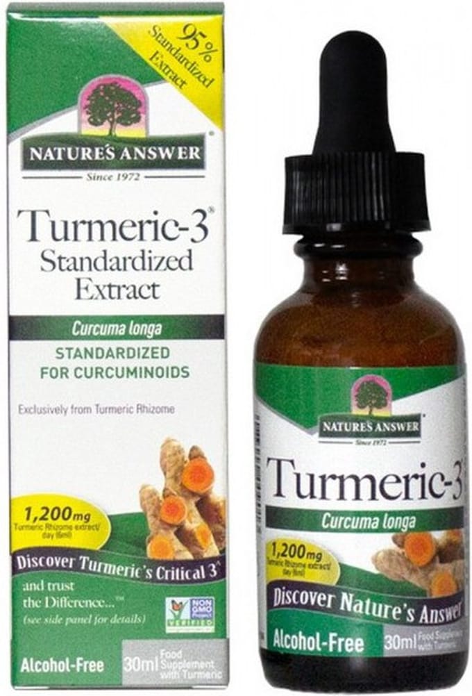 Turmeric-3 Kurkuma Extract – Vloeibare Formule (30 ml)