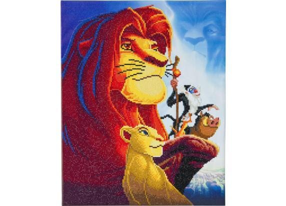 Crystal Art Kit | Diamond Painting The Lion King Medley