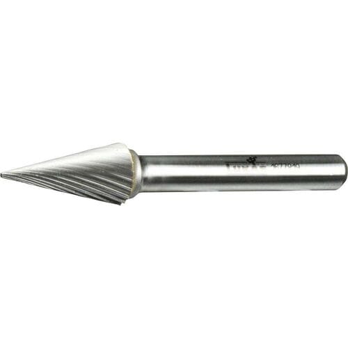 LUKAS-ERZETT A10051020603 Frees Hardmetaal Spitse kegel Lengte 40 mm Afmeting, Ø 10 mm Schachtdiameter 6 mm