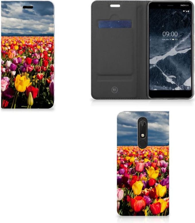 Nokia 5.1 (2018) Smart Cover Tulpen