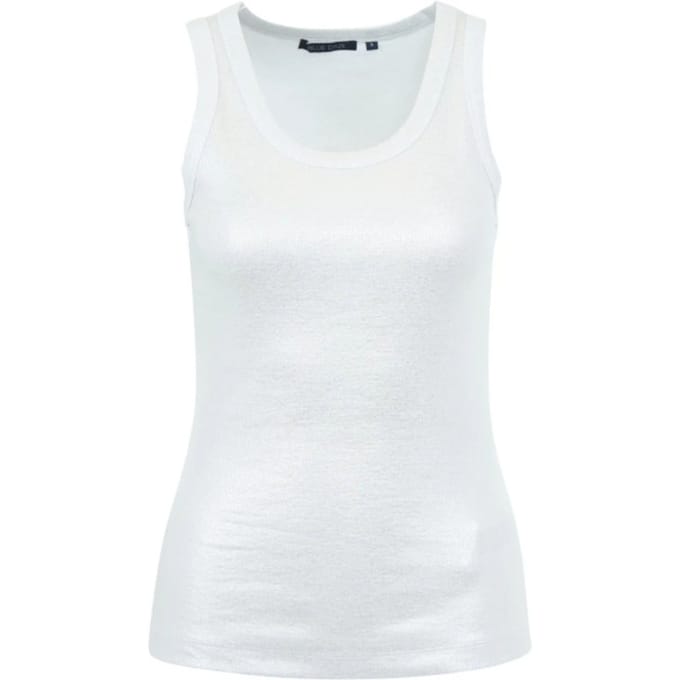 Summum Rib Tanktop (3s4873) Singlets Zilver Lisbon-5138