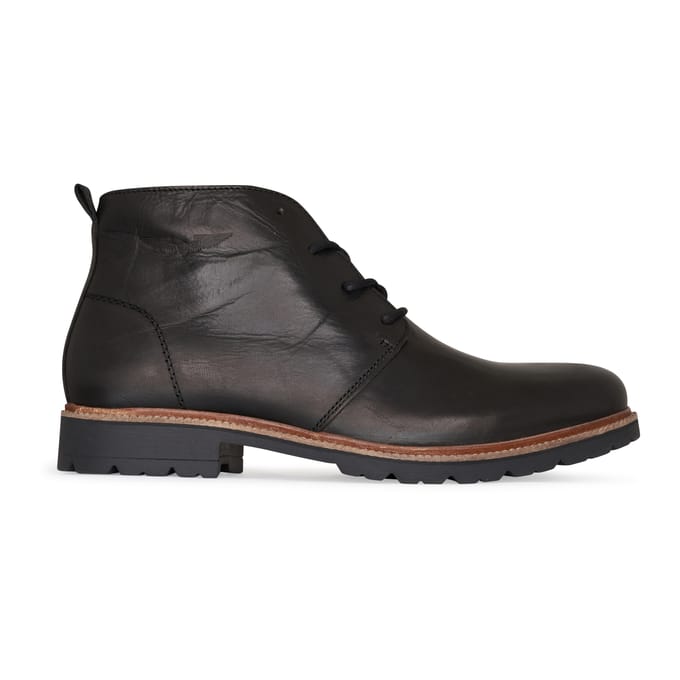 PME Legend - Heren Veterschoenen Clamper Zwart - Zwart - Maat 42