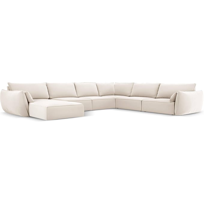 U-bank Vanda rechts velvet | Mazzini Sofas