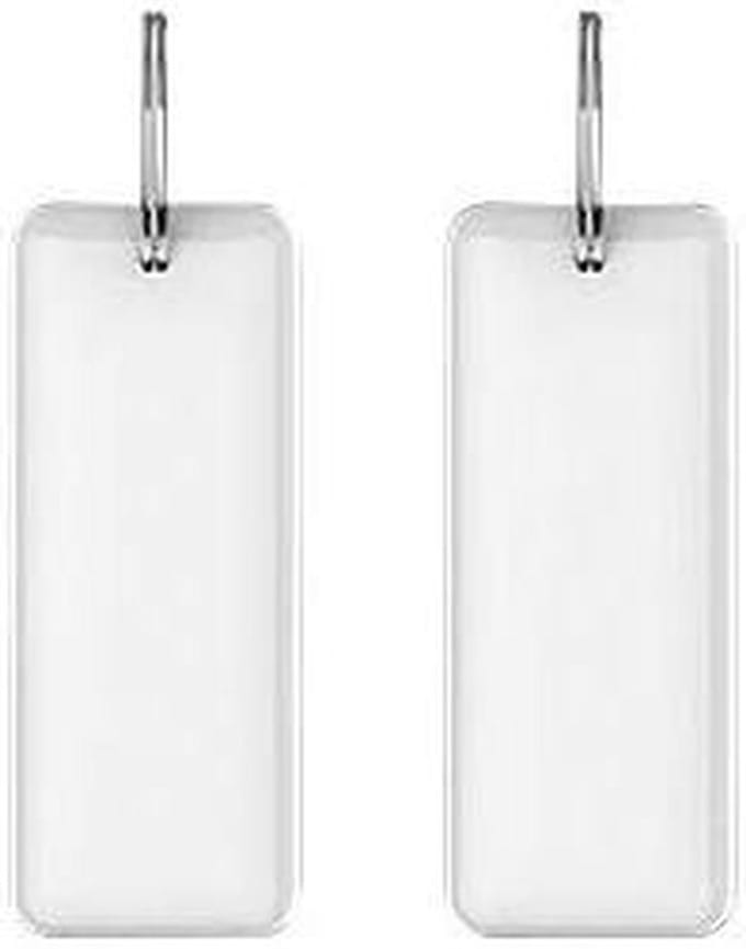 RFID tags - Toegangscontrole tags - Huisbeveiliging - Altijd verbonden - 2 stuks - Wit