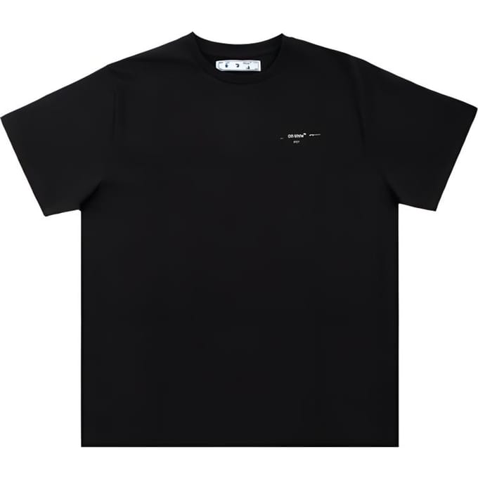 T-shirt OFF-WHITE imprimé Flèches OMAA038G20JER0061088 M black