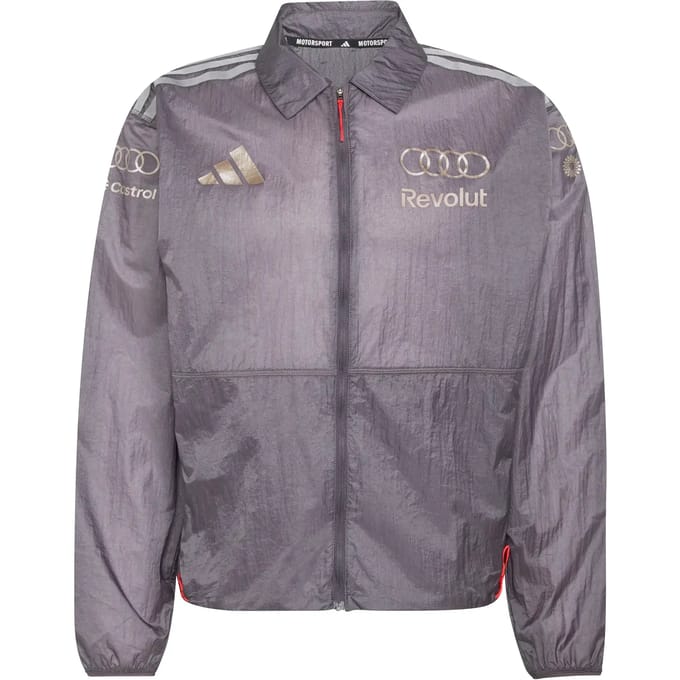 Adidas Performance Audi Revolut F1 Team Driver Paddock Jack - Heren - Grijs