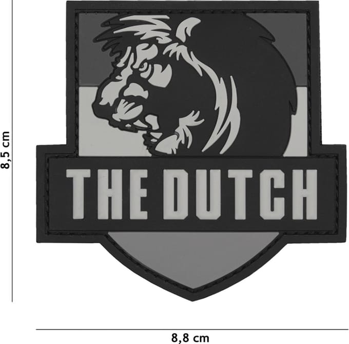 Embleem 3D PVC The dutch grijs