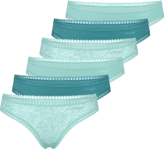 sloggi Dames slip / onderbroek 6 pack GO Crush