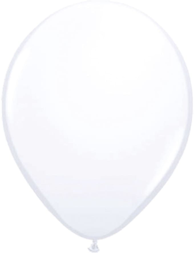 Witte ballonnen 13cm | 20 stuks
