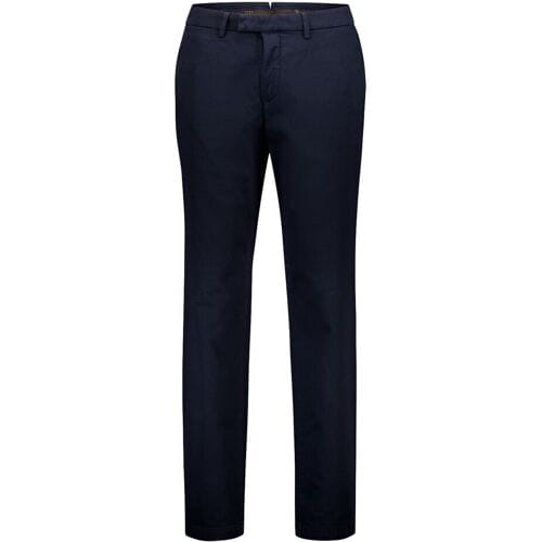 Gardeur Broek Tybalt Luxurious Soft Touch Cotton Cashmere Blend Dark Navy / male