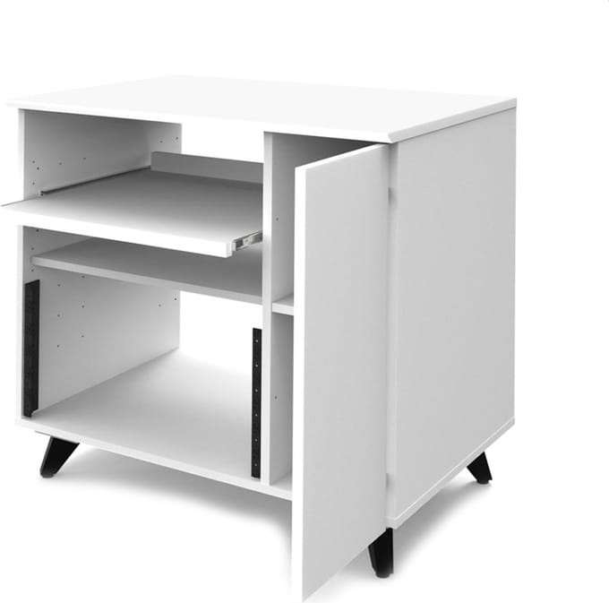 Glorious Modular Side Rack Weiß - Studiorack