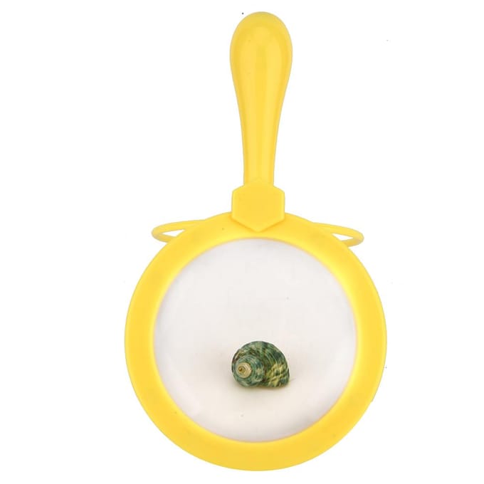 Plastic Handheld Kinderen 3X Vergrootglas Vergrootglas met Standaard Kinderen Educatief Speelgoed