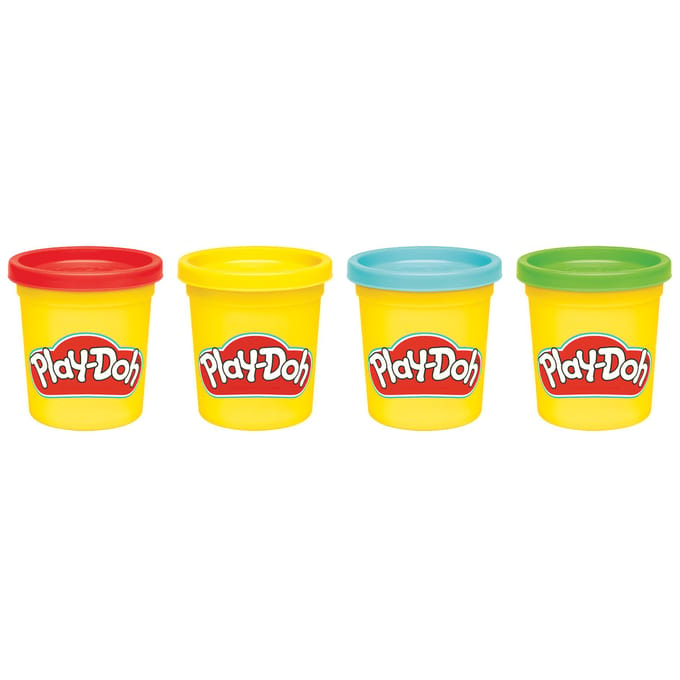 Play-Doh classic colours 4 pack new