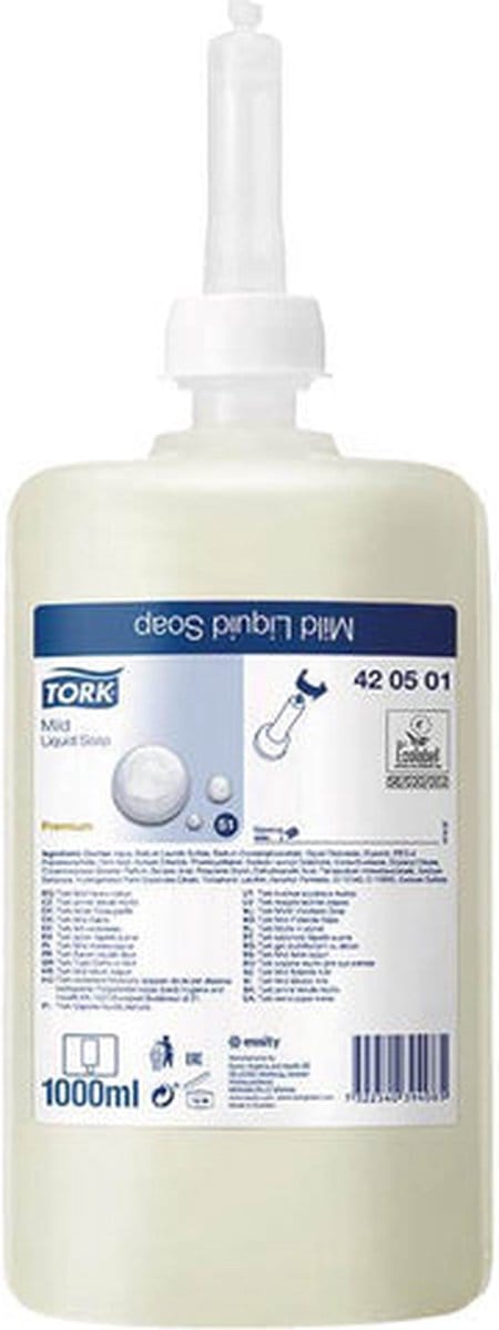 Tork Mild Liquid Soap S1 (6 x 1L) 420501