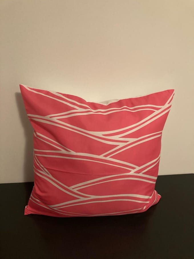 Nordic Geometry Collection Kussenhoes – Pink Edition - 45x45 cm