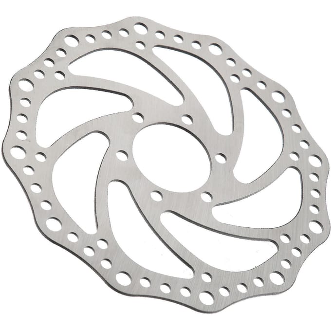 160MM 37MM Elektrische Scooter Schijfrem Rotor RVS Vervanging 6-Bouts Rotoren white