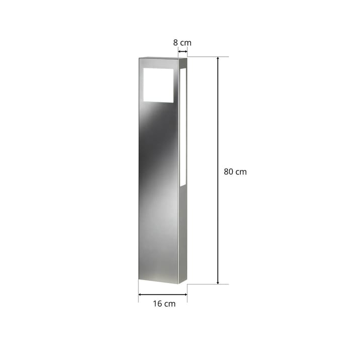 CMD LED tuinpadverlichting Paulo 80 zonder stopcontact