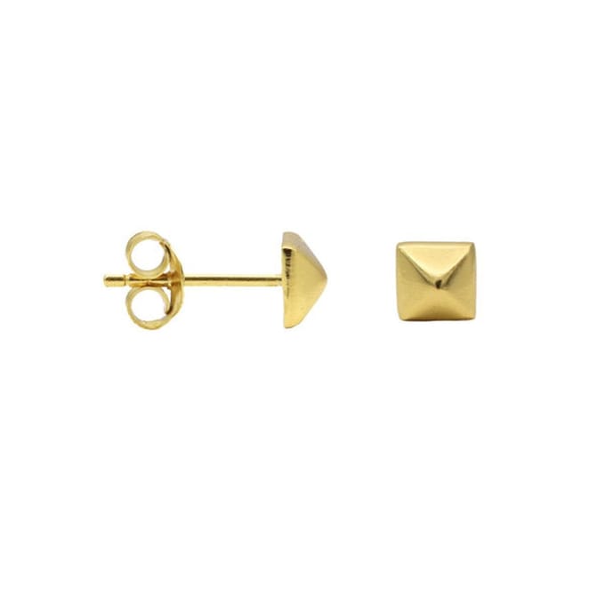Karma Symbols oorbel M1720 Square Goud