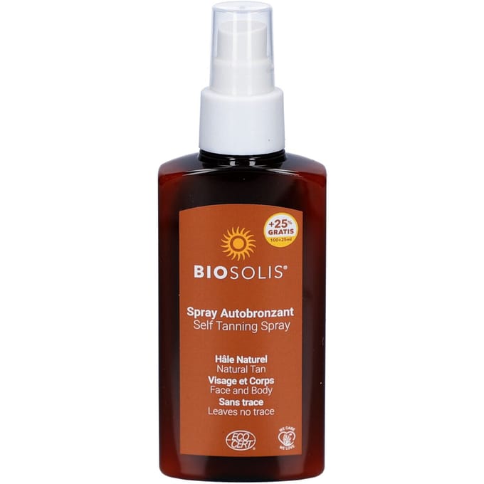 Biosolis Zelfbruiner Spray - Autobronzat - Gezicht & Lichaam 100ml