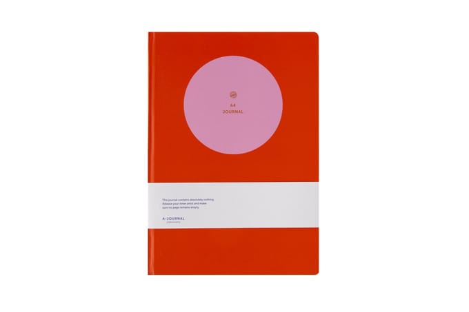 A-Journal - Schetsboek A4 - Circle - Roze rood
