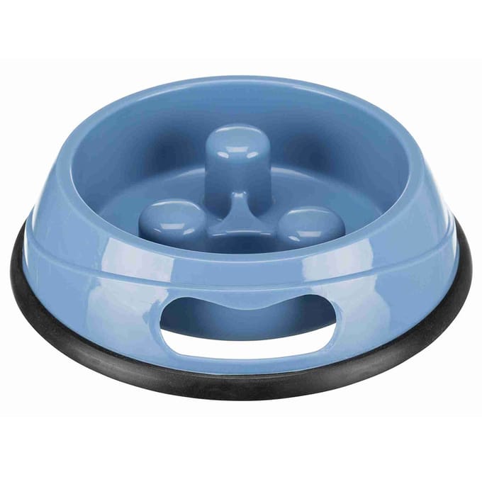 Trixie Slow Feeding Plastic Bowl 0.45 l/ø 20 cm assorted colours