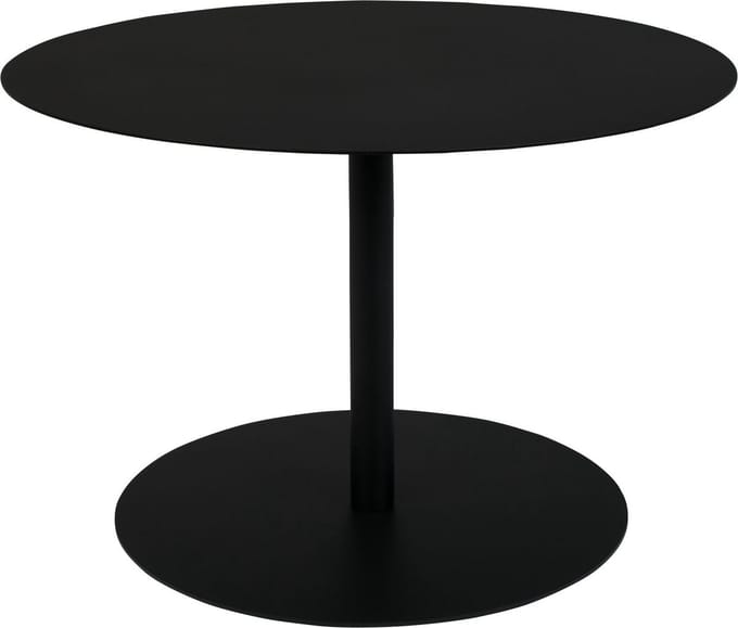 Zuiver Snow Salontafel Rond 60 cm Metaal Zwart