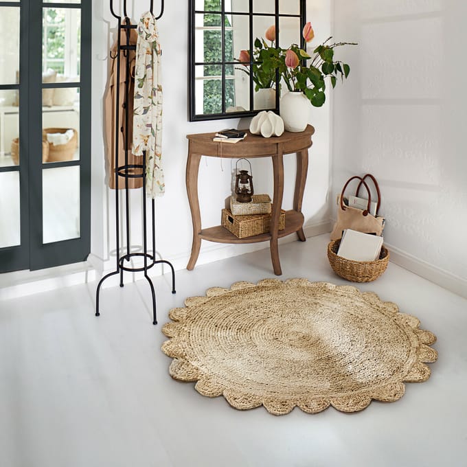 LOBERON Vloerkleed Ferce bruin