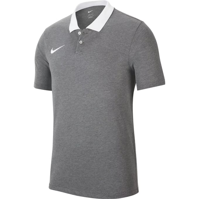 Nike Park 20 Sportpolo - Maat S  - Mannen - Grijs - Wit