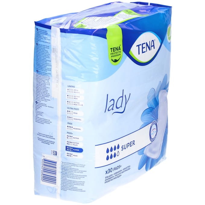 Tena Lady super - incontinentie- inlegkruisjes