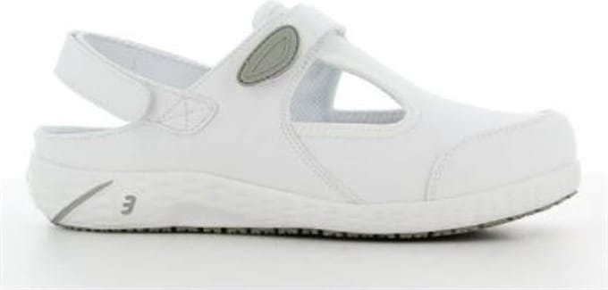 Safety Jogger Oxypas Carly Sandaal/Klomp OB SRC-ESD-AS Wit – Maat 39