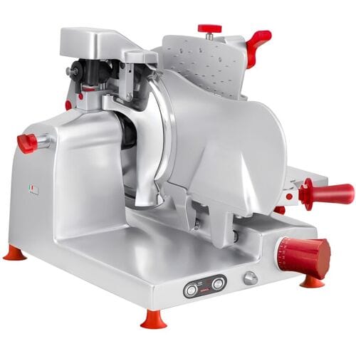BERKEL Snijmachine Domina als verticale snijmachine - 300 Watt - Mes: Ø 350mm - Met klemarm