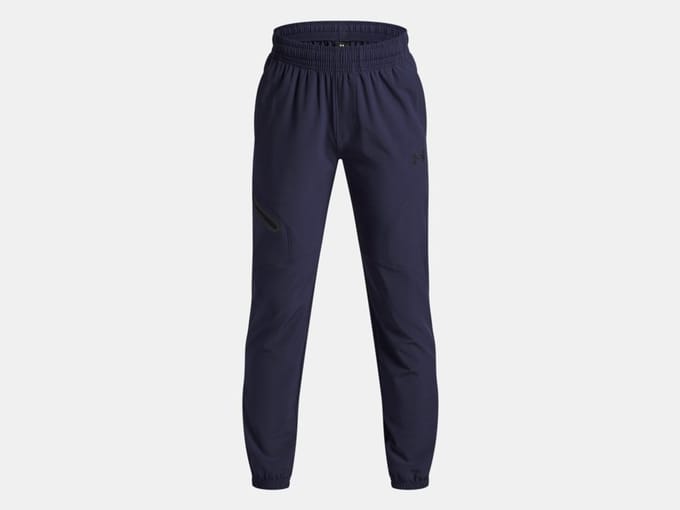 Under Armour Kinder Jogginghose B Unstoppable Woven Jogger 6003747 Blue 403-M (US YMD)