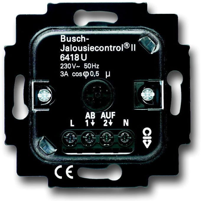 ABB Busch-Jaeger Basis Jaloezieschakelaar - 2CKA006410A0375 - E2J7M