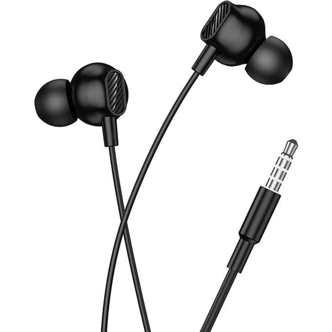 Hoco M117 Oordopjes met Draad - In-Ear Oordopjes met Microfoon - 3,5mm Jack - Helder Geluid - Universele Aux Aansluiting