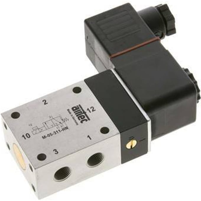 3/2 G1/8'' NC Magneetventiel 24V DC ATEX 3-10bar/42-140psi Airtec