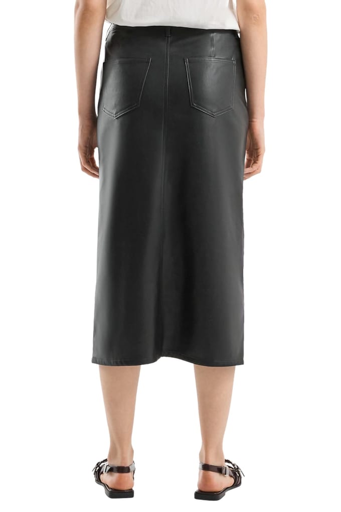 s.Oliver -qs Skirts Black Größe: 38 | Lederröcke Outlet | Damen | Schwarz
