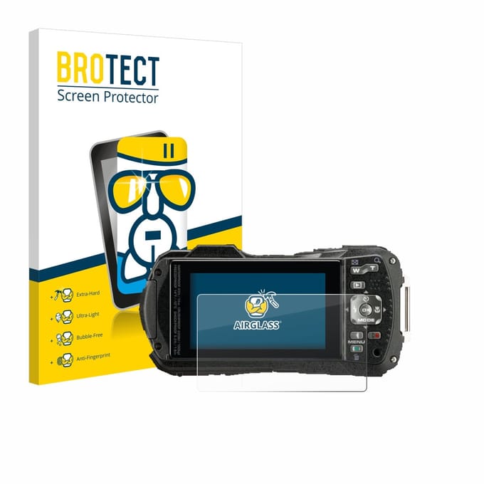 Screenprotector voor Pentax WG-90 Beschermglas transparant
