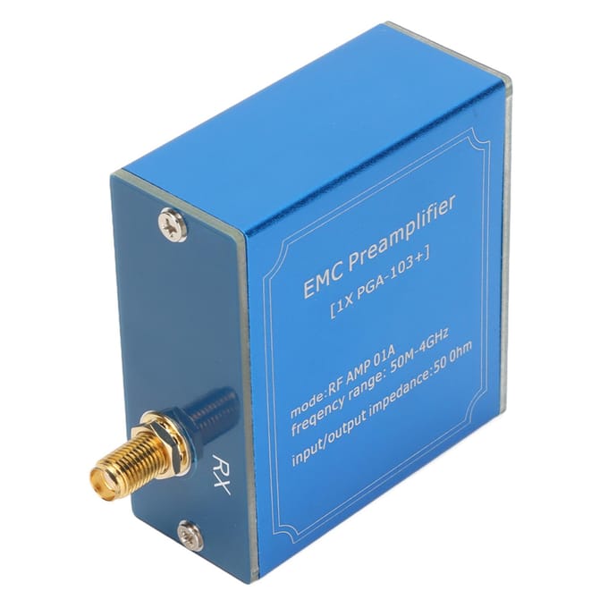 Laag Ruis Versterker Module 50M‑4GHz Breedband Plug and Play DC 9‑15V Hoge Versterking LNA Module voor