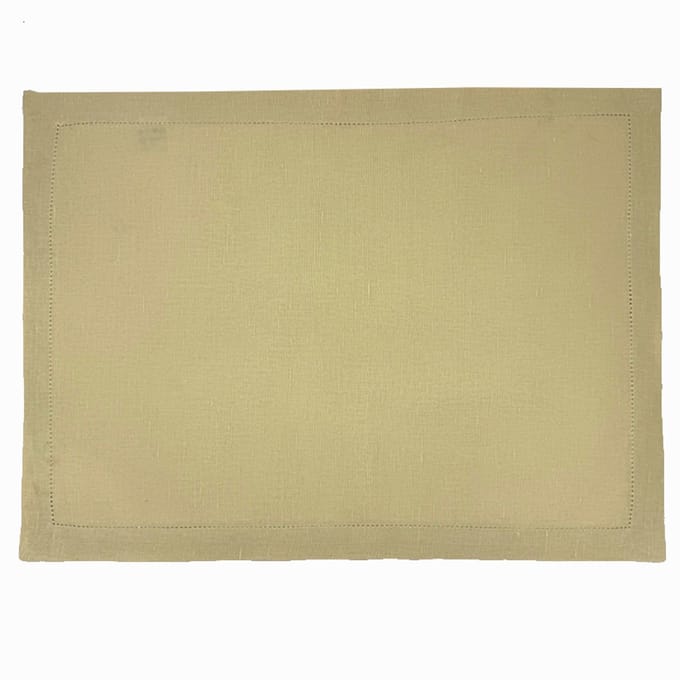 Himla Ebba placemat - vanilia - 37 x 50 - 2 stuks