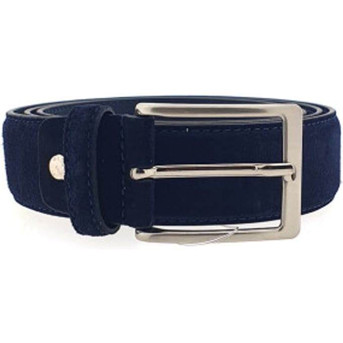 OFFICINE NAPOLI 2035 Riemen - Donkerblauw - Maat 105
