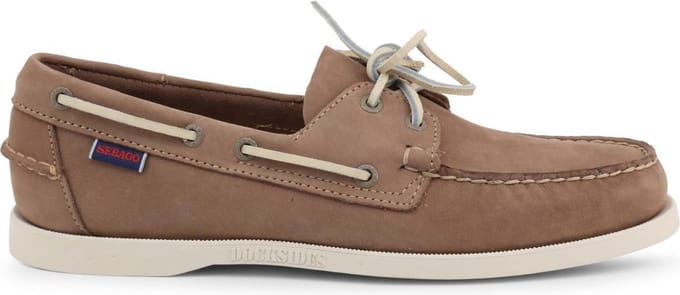 Sebago Bootschoenen - Sebago docksides portland nubuck dk brow